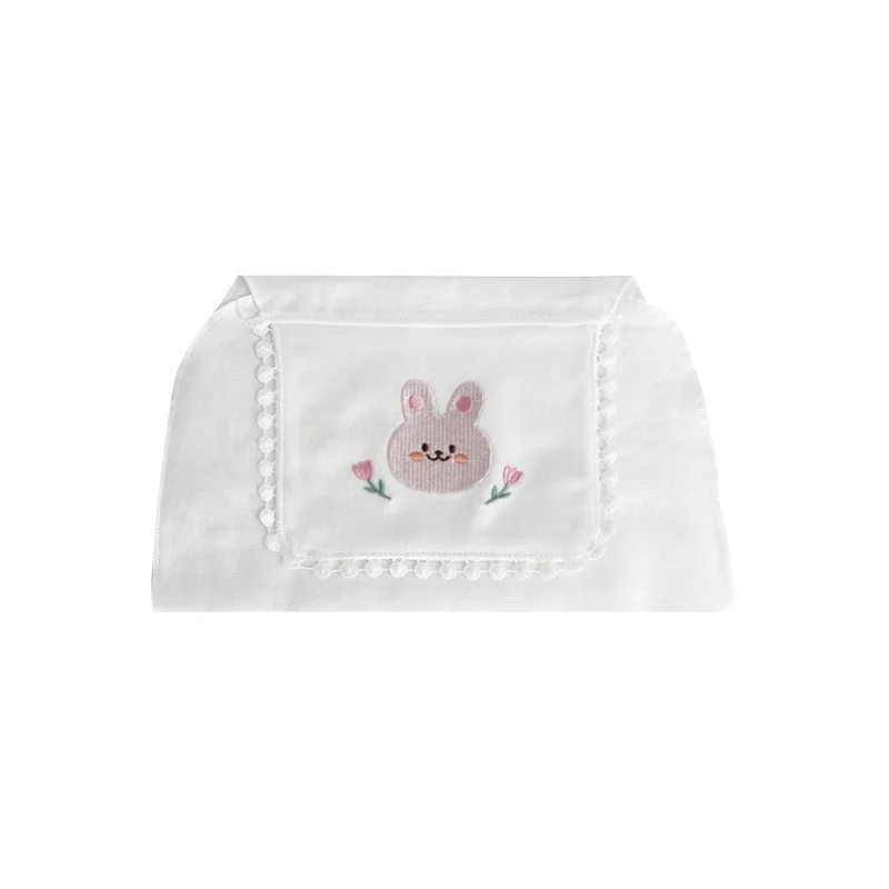 High Quality Cotton Water Absorbent Cute Breathable Prevent Back Wet Pad Back 4-Layers Baby Sweat Absorbent Towel