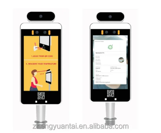8inch Android Face recognition device supports EU digital health QR code