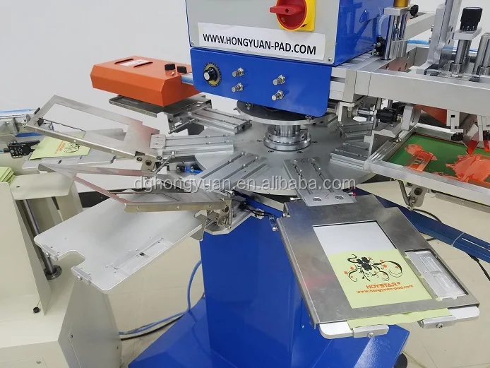 screen printing machine for printing on napkin with the rapidtag
