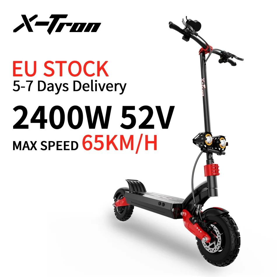 [in Stock] 2400w Electric Motorcycle Electric Scooters Fast Road Fast Delivery Max Speed Kick Scooters Foot Scooters