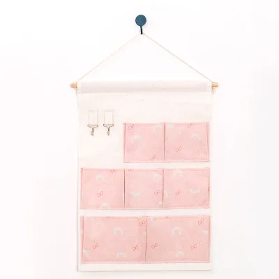 wholesale custom colorful pattern high quality beautiful hanging bag storage organizer