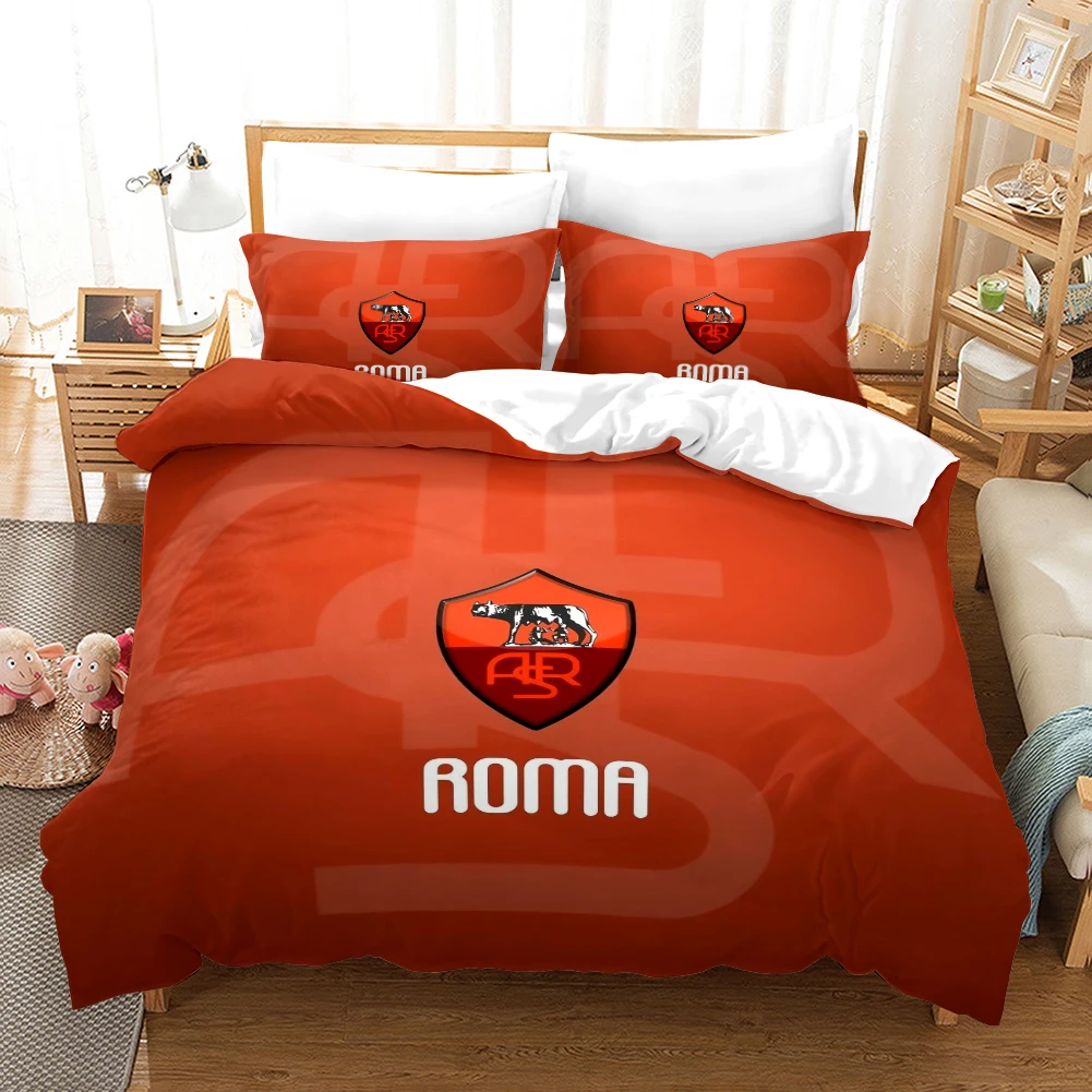 
Factory supply 3d beddings FOOTBALL CULB 4th bed sheet bedding set luxury newly bed sheets cover set 