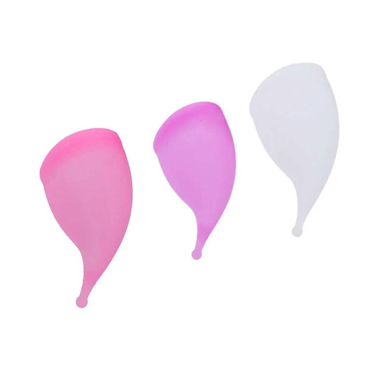 
Different way of packing wholesale food grade high quality medical silicone menstrual cup 