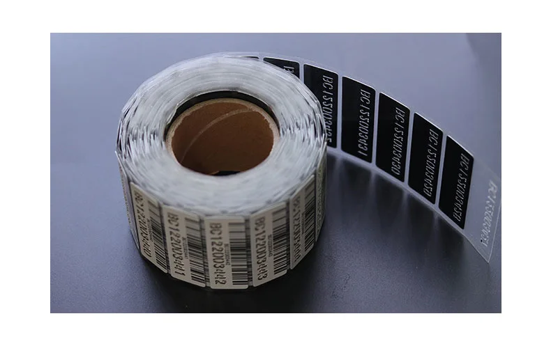 Self-Adhesive Tyre Stickers vulcanizing Sticker Label high temperature resistance tyre vulcanization barcode labels