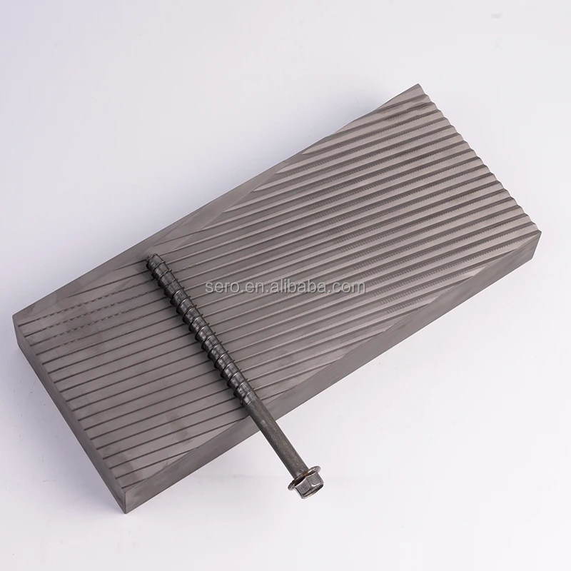 SKH-9 DC53 DC55 Material  Thread Rolling Flat  Die used for 3 Die Thread Roll Forming Die