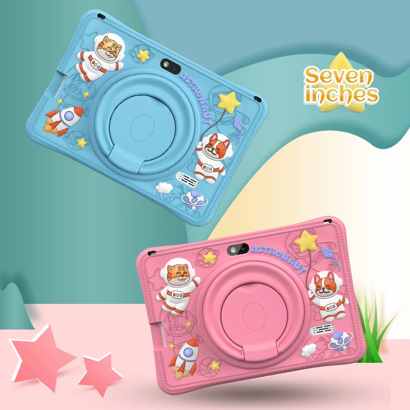 Hot selling OEM ODM customize Android 11 7 inch tablet wifi tablet Online Class educational tablet for children RAM 6+128GB