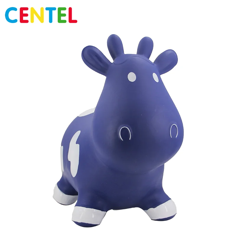 inflatable baby jumping bouncer hoppity hop ride on  hopper cow toys