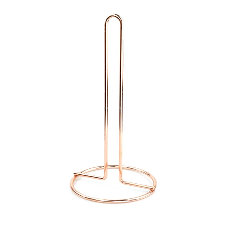 Hot Sale Copper Plated Paper Towel Holder for Kitchen Toilet