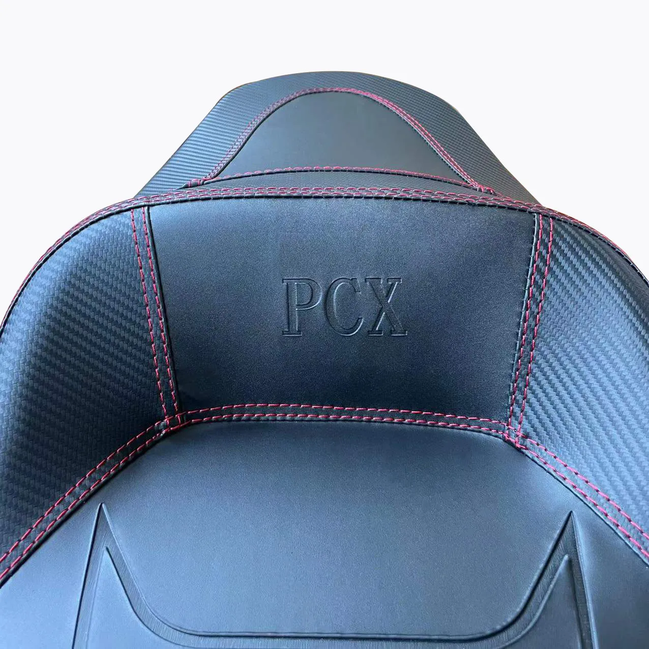 Modified motorcycle spare part pcx160 pcx 160 pcx seat cushion saddle seats with backrest design for honda pcx160 2021