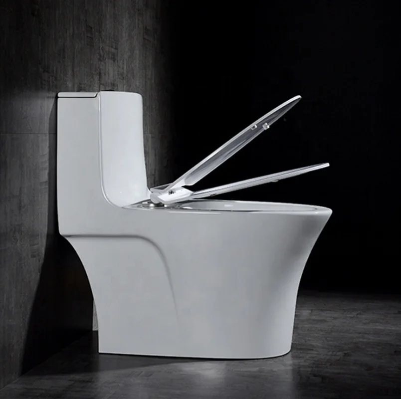 Inodoro Ceramic Sanitary Ware Bathroom One Piece Toilet 300mm Roughing In wc water closet toilet bowl  With Tornado Flush Functi