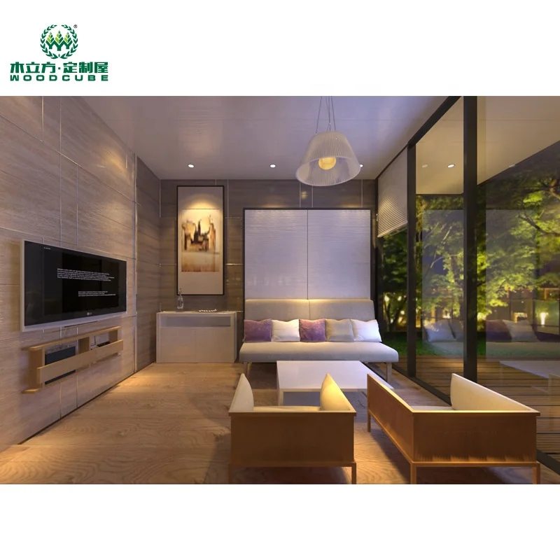 
Prefab camp house for USA home kit modern prefab insulation house 