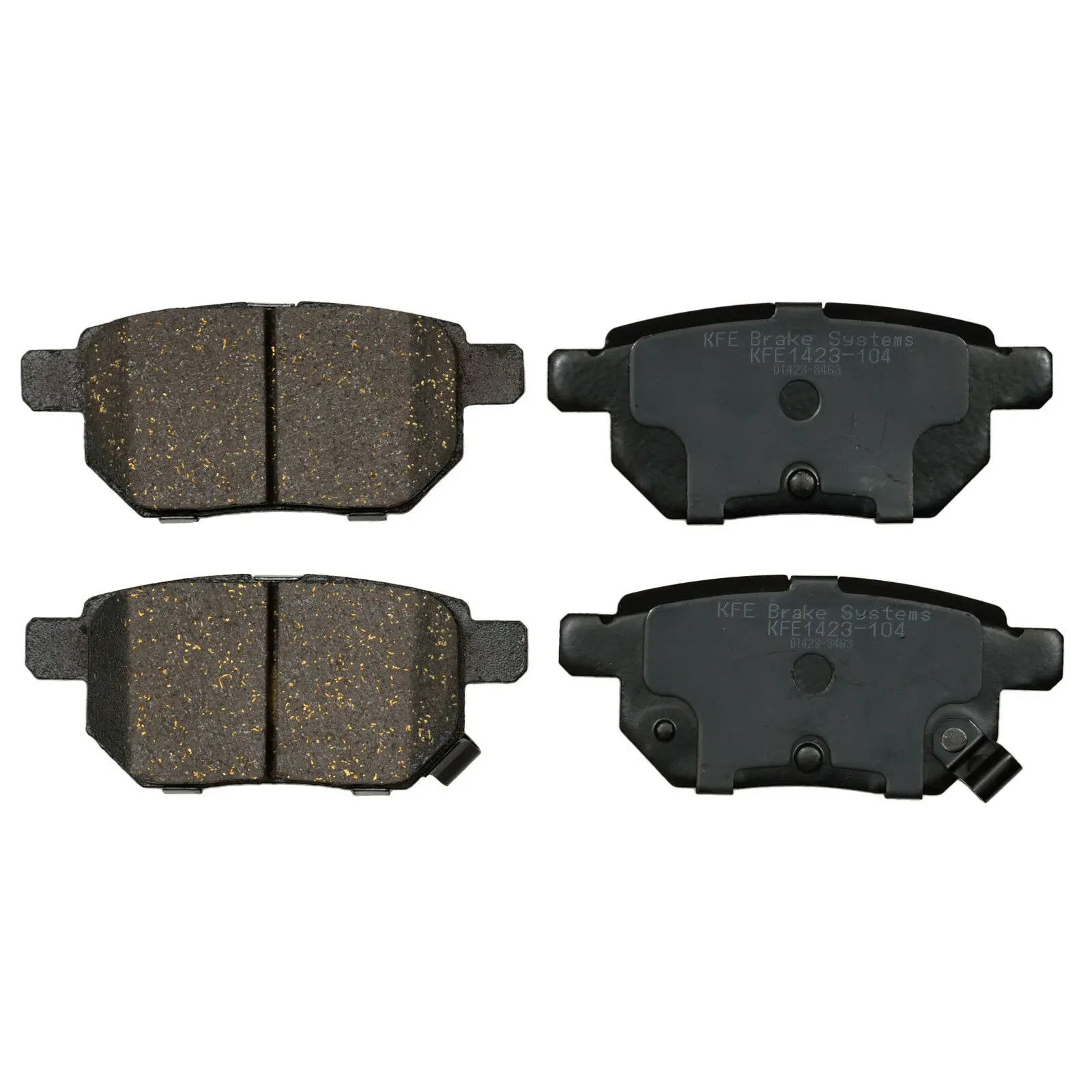 Factory wholesale China Racing Brake pad set D1354 custom rotor fit for TOYOTA Corolla