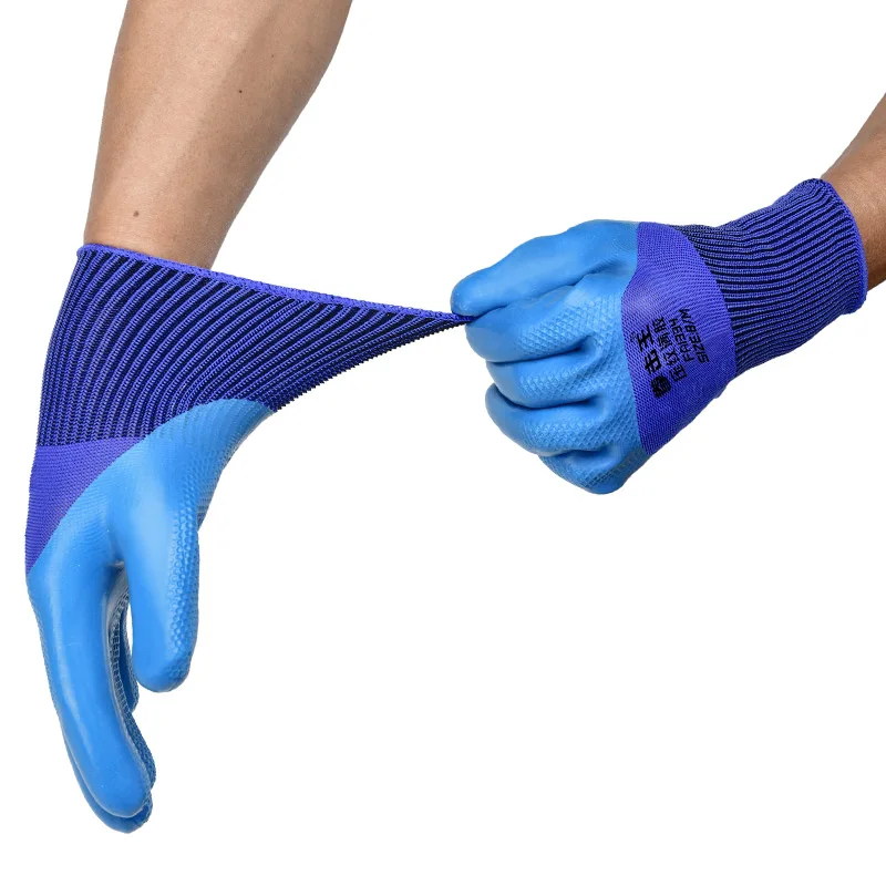 Hot Sale Construction Latex Glove Hand Gardening Gloves Work Safety Gloves in Bulk