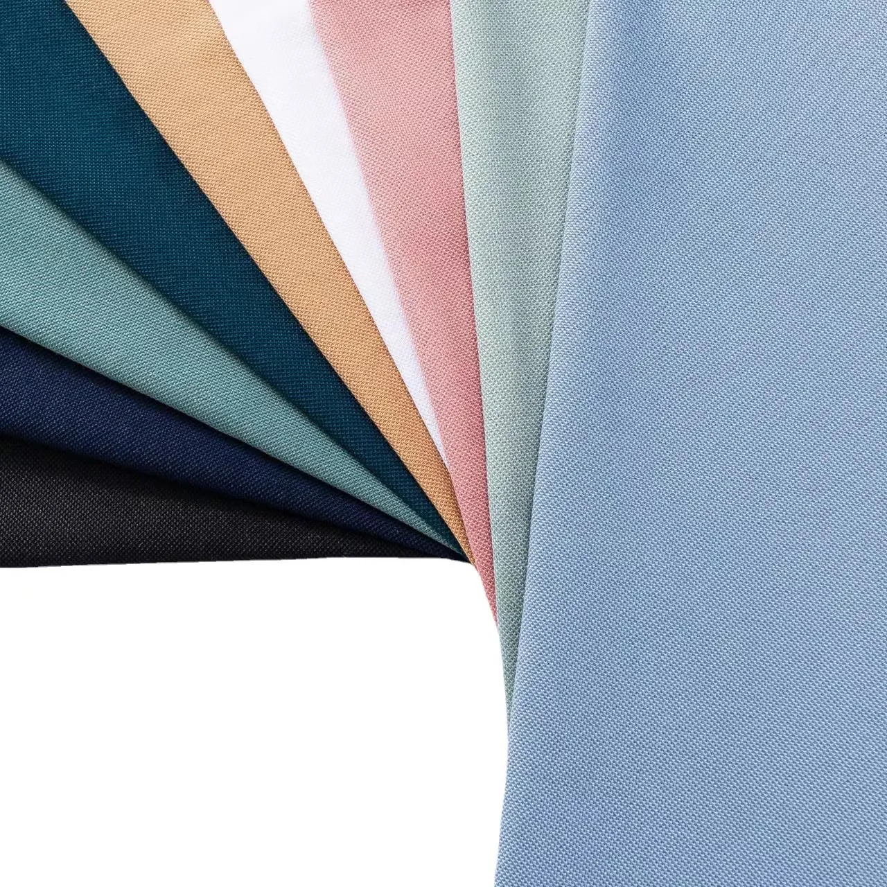 61% long staple cotton 33% super fine denier polyester 6% linen large mercerized 165gsm high-end knitted fabric for men pants