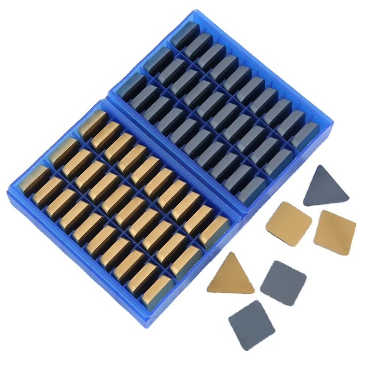 
PVC Coated 4160511 Square Carbide Tool Safety Tungsten Steel End Milling Cutter Point Face Milling Cutter Size 16*16 Yellow Blac 