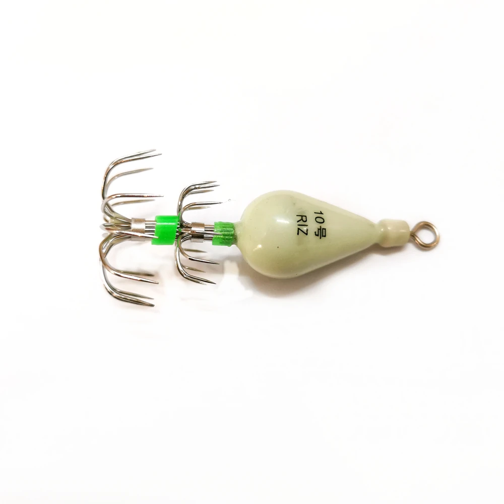 37.5g  NO.10  2 layers hook  luminous Octopus ball  lantern jig sea fishing lures  fishhook 2021 popular in Korea