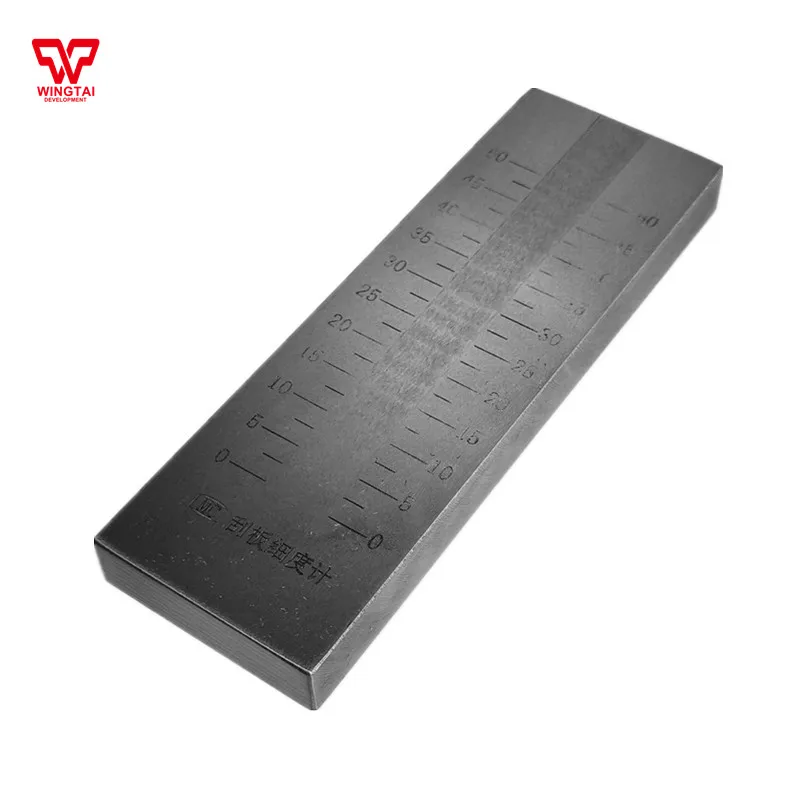 QXD (0--50) Paint Grindometer stainless steel Grind gauge Single Groove Grindometer