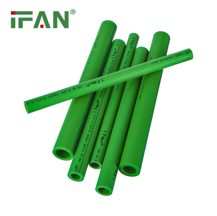 IFAN Factory High Quality PPR Water Pipe 20-160 mm Plastic PPR Pipe Customized ODM OEM PPR Tube