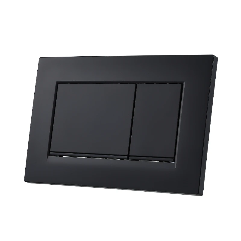 T2811KC Conceal Cistern and Dual Button Toilet Flush Plate ABS Material for Bathroom Application
