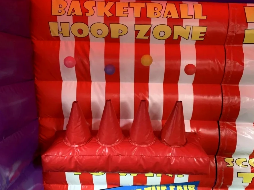 Carnival 4 in 1 Interactive Games Air Juggler/Prize Dart /Basketball Inflatable Sport Games