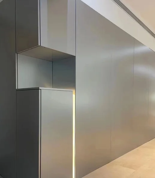 HOT sales bamboo charcoal wood veneer Coextrusion Solid Wallboard Metal Wall Decorative Panel Veneer Boards Sheets