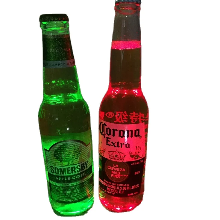 Bar Lighting Ideas LED Sticker for beer vodka Bottle