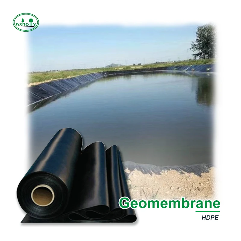 High Sales Waterproof Hdpe Geomembrane For Farming Projects/aquaculture/dams/ Landfills/ Mining/pond Liner