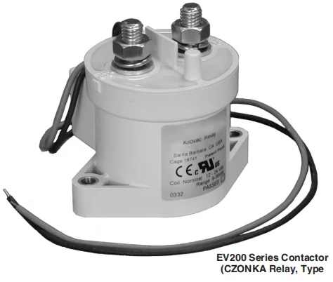 Высоковольтное реле постоянного тока EV 200A контактор 900VDC 12V реле постоянного тока для новых транспортных средств