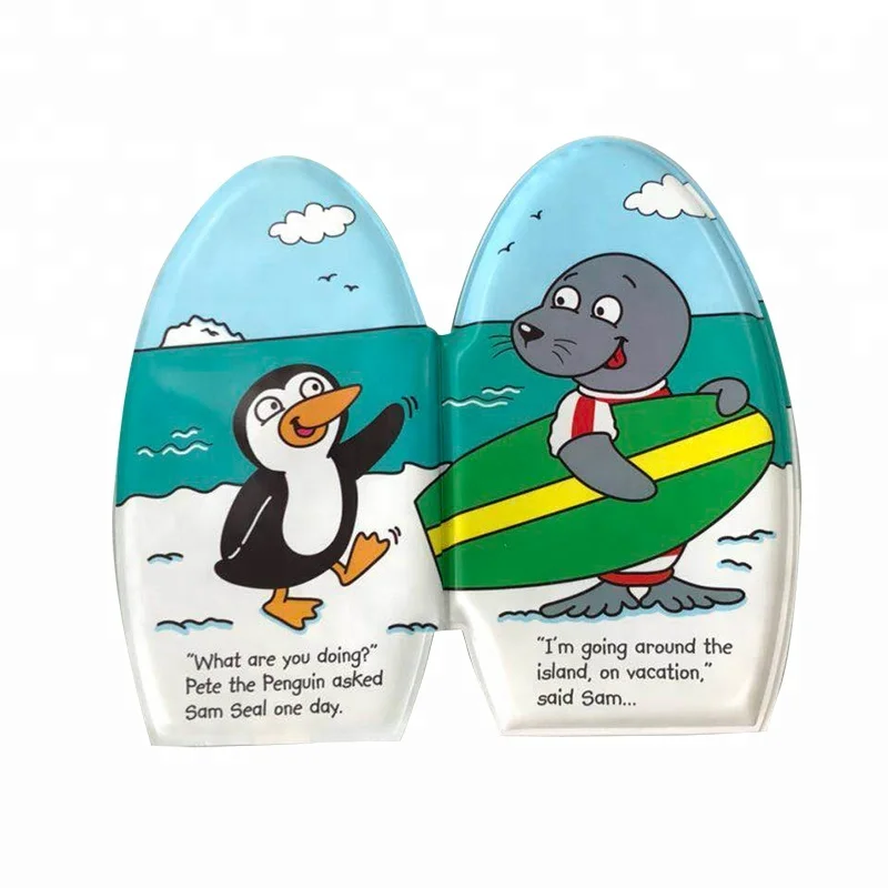 Soft Book baby Fisher price toys waterproof children book with CMYK printing