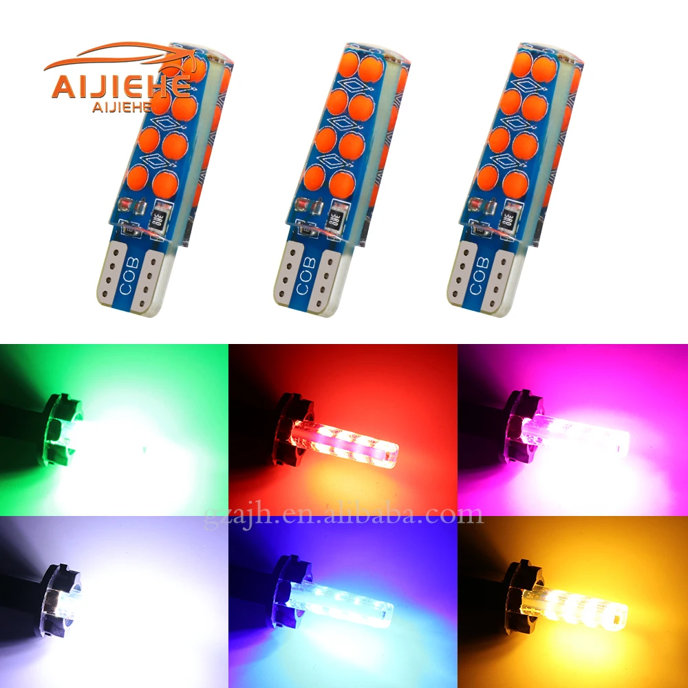 T10 W5W 4014 16SMD LED Auto Led Clearance Lights 194 168 Car Marker Lamps Reading Light DC12V T10 Bulb
