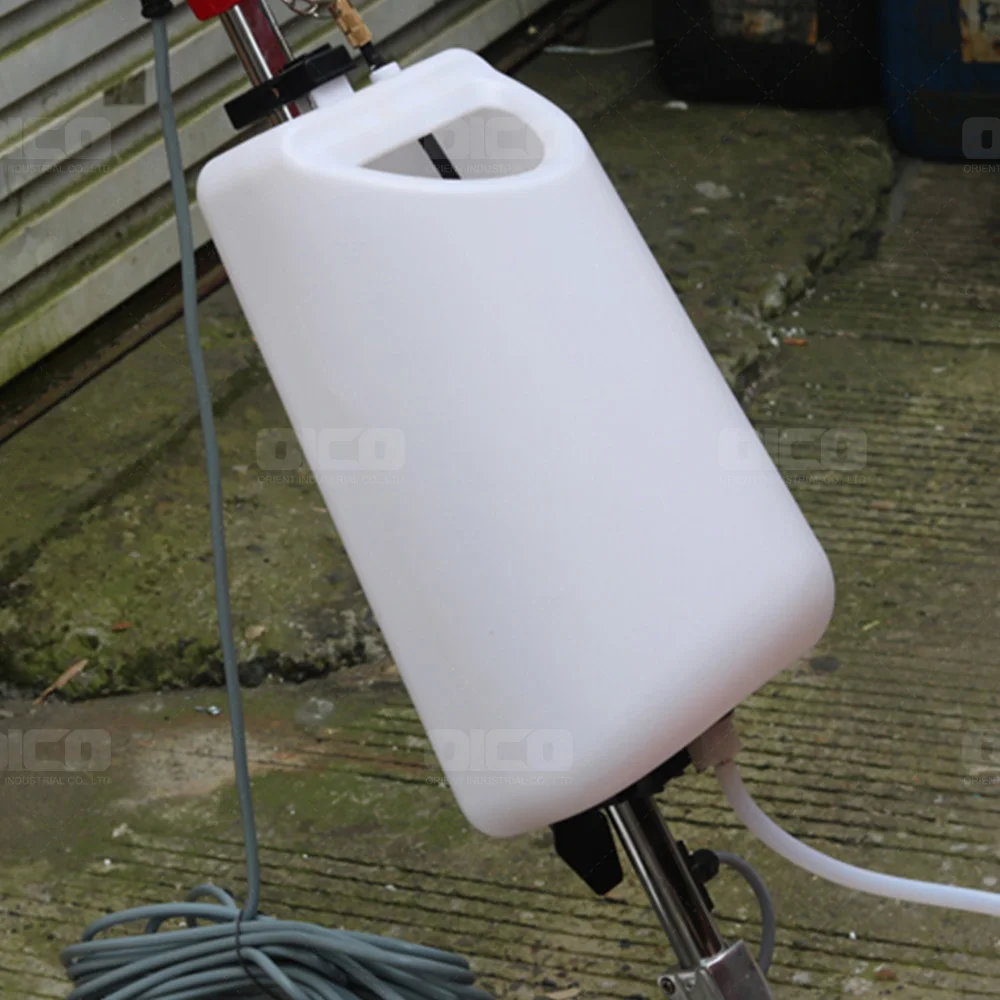 commercial automatic battery powered push-type ceramic tile floor cleaning machine scrubber