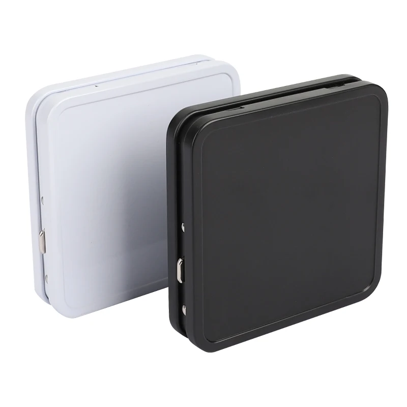 UKETA customize metal CR tin box packaging child proof tin case can tobacco king size child resistant tin box packaging