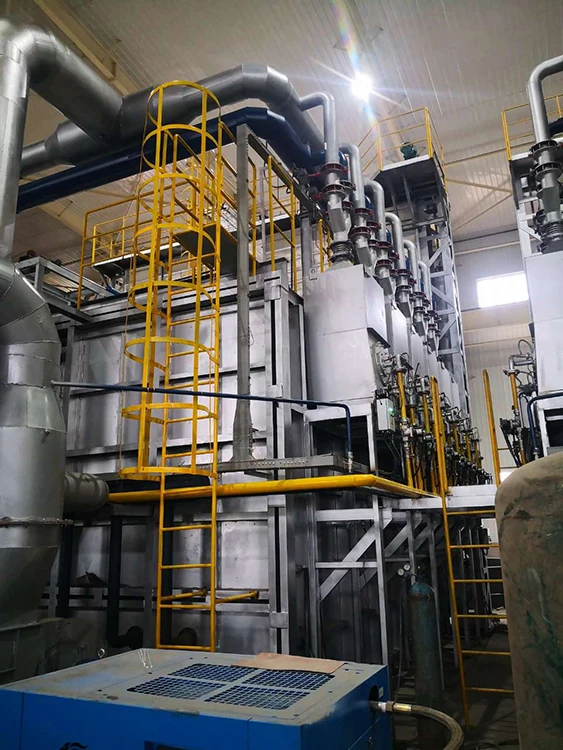  Серебряная высокомощная Тепловая печь с камерой из природного газа на заказ