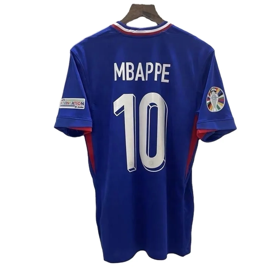 2024 France National Team Mbappe Soccer Jersey Adult Size GRIEZMANN Player Version Football Shirt