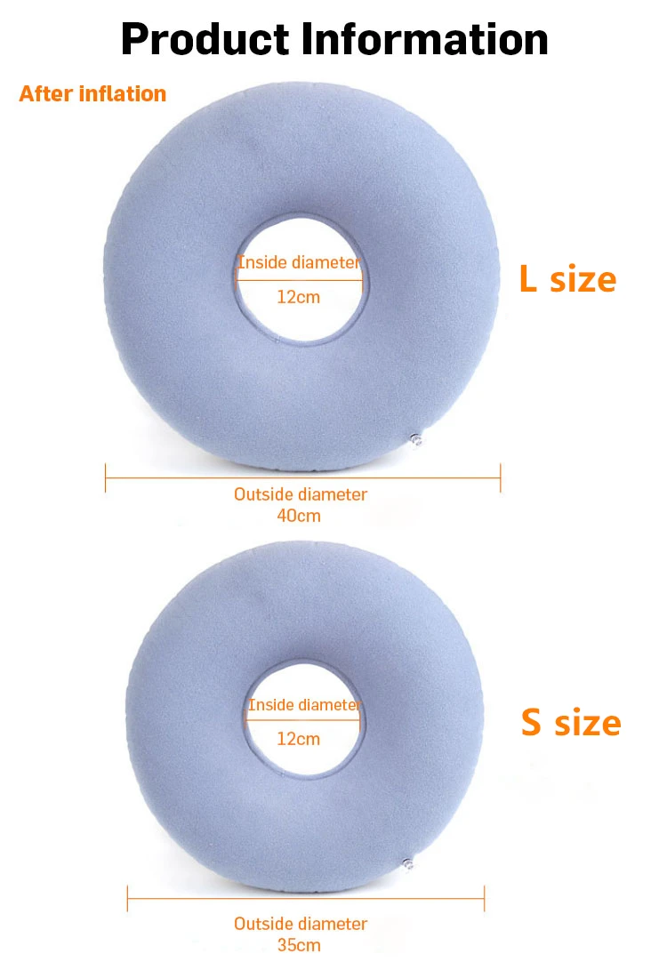 Pain Relief Doughnut Pillow, Super Comfort Round Ring Butt Cushion for Postpartum Pregnancy