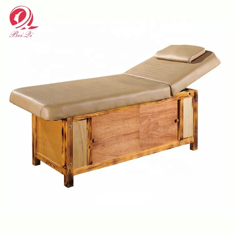 High quality body facial cosmetic electric spa table massage bed