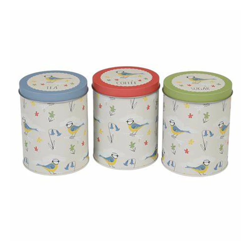 tea tin can canning tea coffee packaging