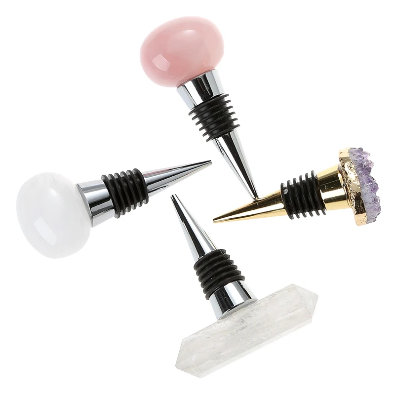 Принадлежности для украшения дома и офиса, белая призматическая пробка для красного вина