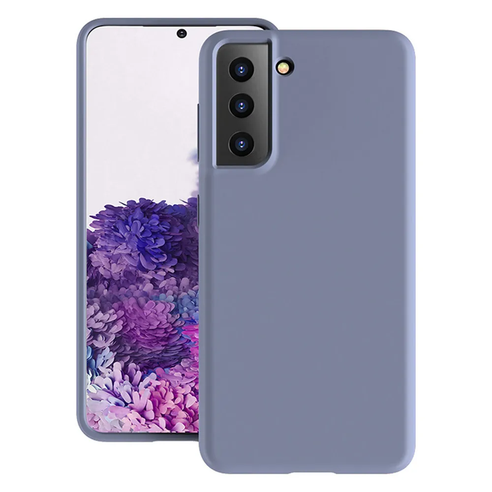 13 видов цветов Мягкий матовый чехол для телефона из силикона и термополиуретана чехол для Samsung Галактики S21 S21 плюс S21 Ультра Защитная крышка