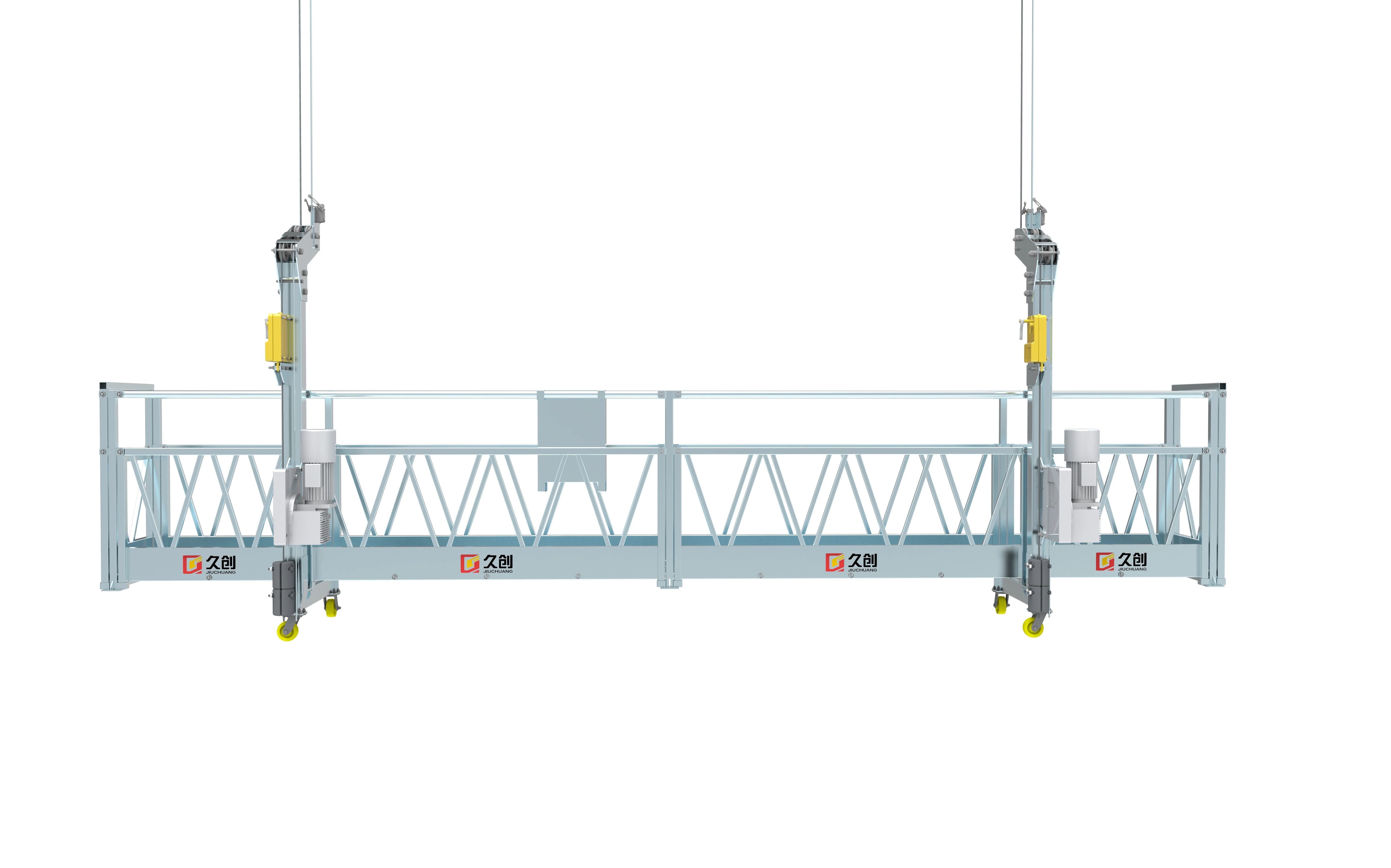 Suspended Platform Rental For Construction Site External Wall Manual Gondola Swing Stage Scaffold