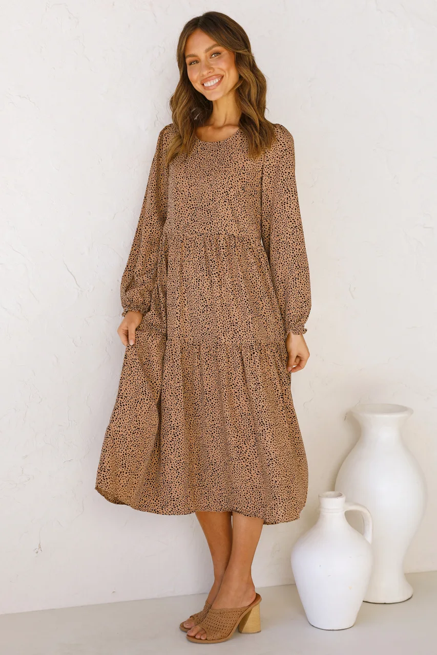 Модное женское платье большого размера для выпускного вечера, клуба, Повседневное платье с длинным рукавом