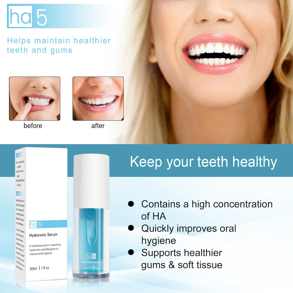 HA5 V34 Colour Corrector Serum Stain Removal Baking Soda Sensitive Corrector Teeth Whitening