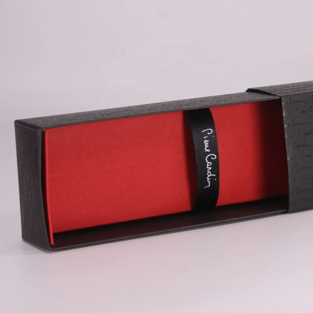 custom made drawer box pen gift packaging box