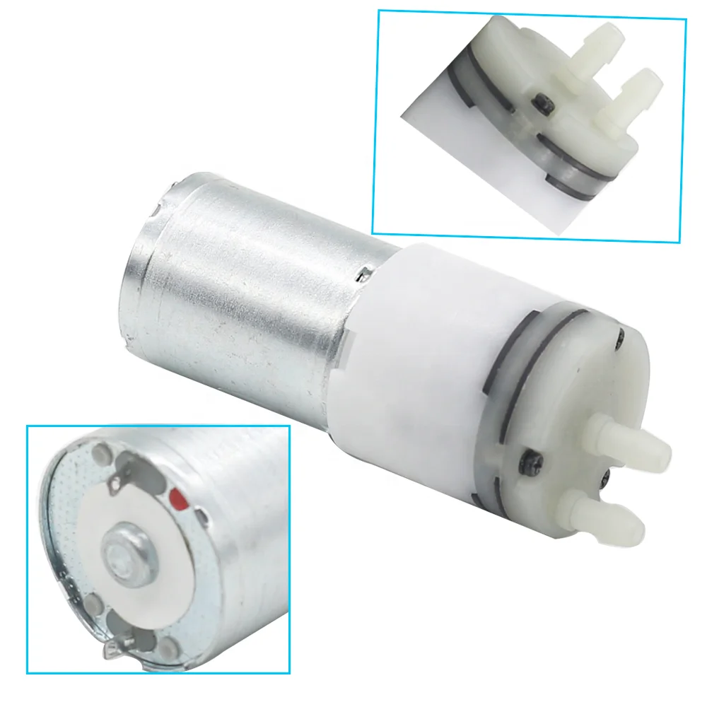 WP-370 DC вакуумный воздушный насос для вакуумного dc мини водяной небольшой всасывающий с зубчатой передачей пневматический нестандартные Авто поливающиеся Цветочные инструмент