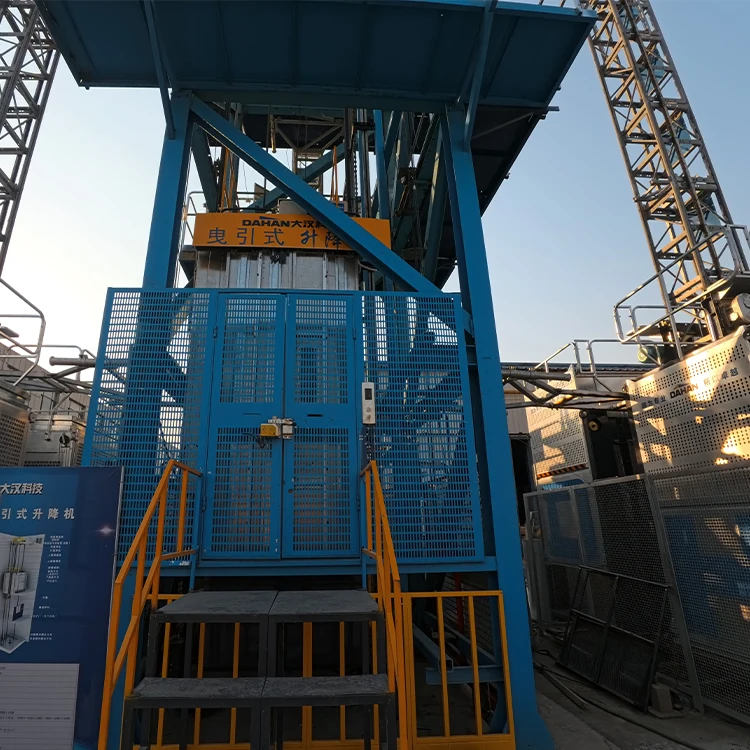 Lifting Machinery Elevator Lift professional Building Hoist Electric Lift For Construction