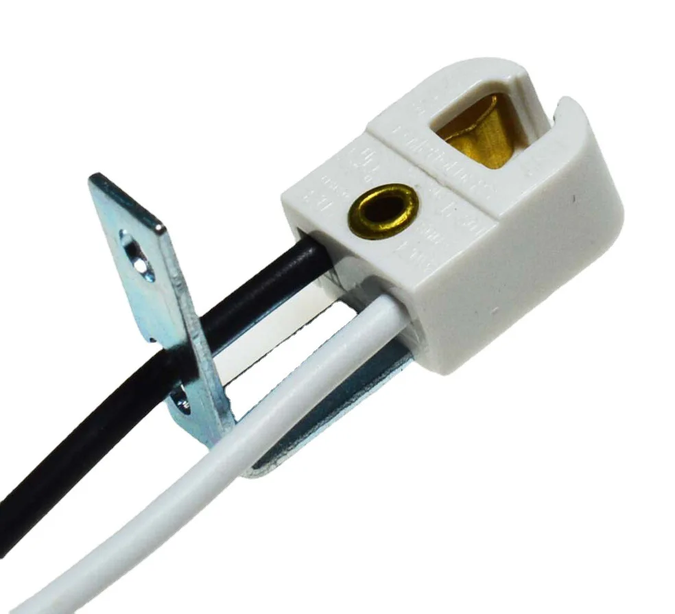 Electric 600bt5pc Daylight Lamp Holder High Temperature Resistant Lamp Holder T5 Fluorescent Socket Pc Electric Lamp Holder
