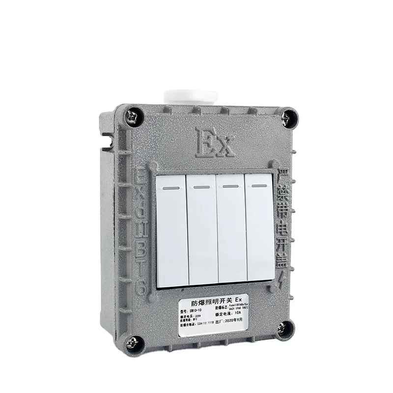 Explosion-proof Wall Switch Four Open Industrial electrical Lighting