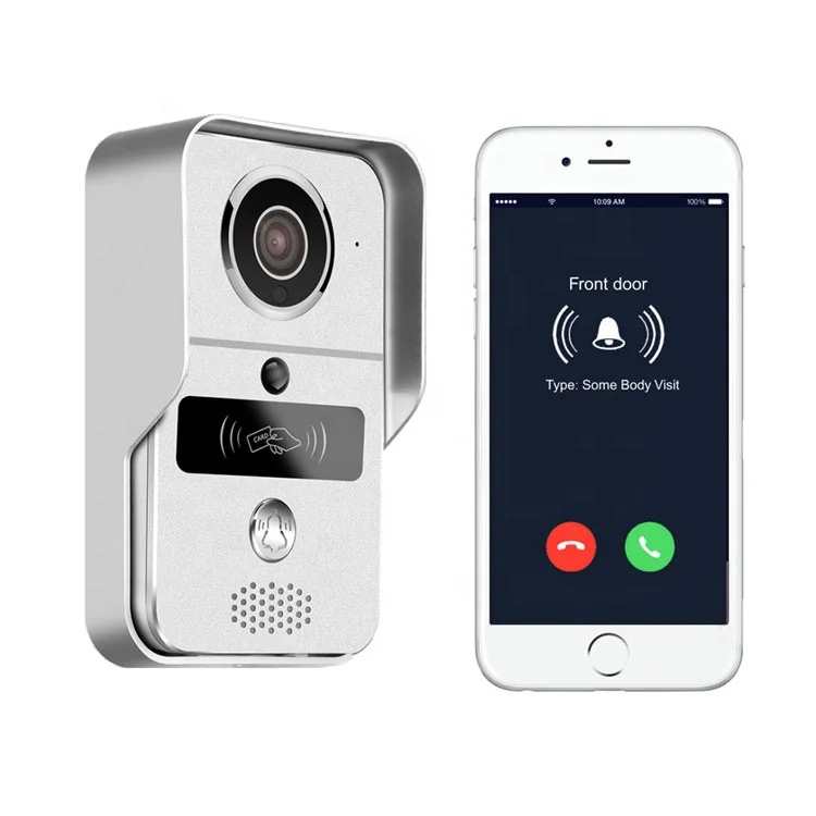 Новый дизайн лидер продаж 720P Wi-Fi смартфоны IP-Интерком 2 4 ГГц беспроводной видеодомофон наружная