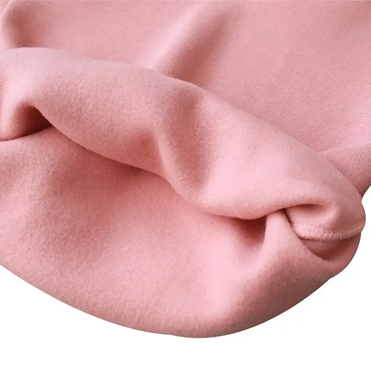 Kids cotton plain hoodie tops blank pullover sweatshirt fleeced children boys girls hoodies