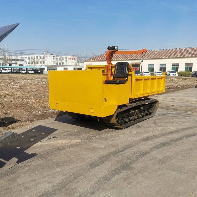 Diesel Engine Mini Dumper Truck 1000kg 2000kg 3000kg Crawler Small Dumper For Sale